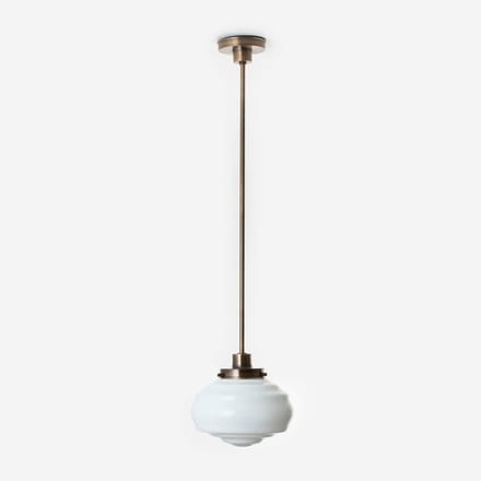 Hanglamp Alphonse 20's Brons - Art Deco Trade