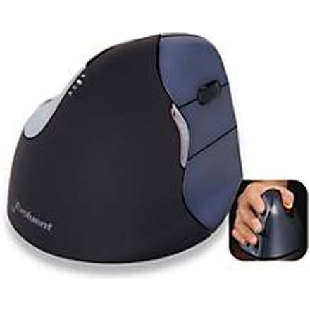 Verticale muis Evoluent4 Wireless, voor rechtshandigen