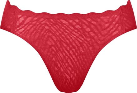 Sloggi ZERO Feel Bliss Festive High leg Dames Onderbroek - ROOD