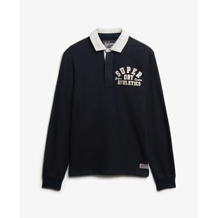 Superdry - Vintage Athletic Rugby Shirt - Heren - Tops