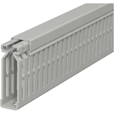 OBO Bettermann 6178201 Kabelgoot (l x b x h) 2000 x 15 x 60 mm 1 stuk(s) Steen-grijs
