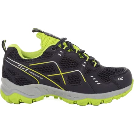 Regatta Kinder/Kinder Vendeavour Wandelschoenen (Navy/Lime Punch)