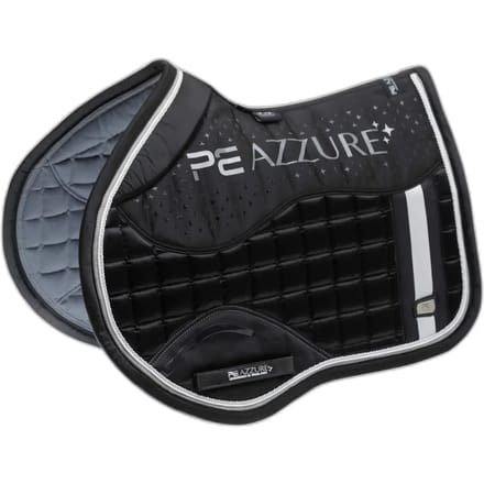 Antislip satijnen zadeldek voor paarden Premier Equine Azzure