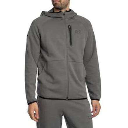 Capuchon sweaters Emporio Armani EA7 Dynamische atleet hoodie met rits