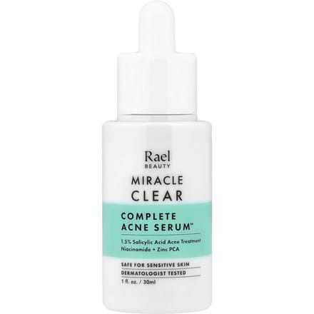 Rael, Miracle Clear, Complete Acne Serum™, 30ml (1 fl oz) white