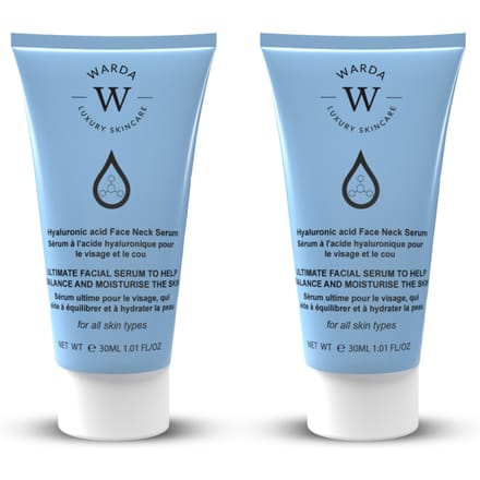 Hyaluronzuur Gezicht Hals Serum 30 ml x 2