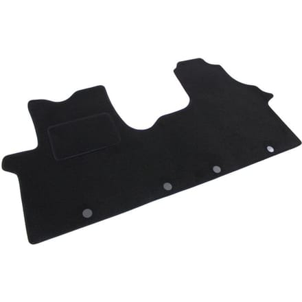 Tapis de sol - Vito 110 CDI 2000-2003 - Noir - Velours - Renforcé à la pédale