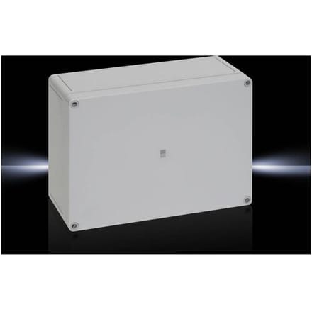 Rittal PK 9520.000 Installatiebehuizing 200 x 254 x 180 x 90 Polycarbonaat Grijs-wit (RAL 7035) 1 stuk(s) Piece