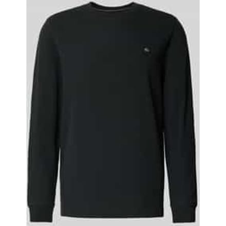 Pullover met labelpatch