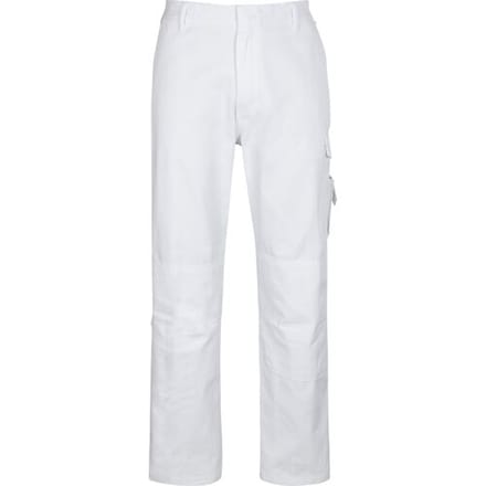 Portwest schildersbroek met kniezakken M wit