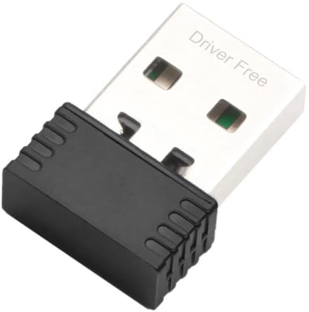 USB WiFi Adapter - 300Mbps - 2.4Ghz - WiFi 6 - WiFi Dongle - AX300 - Zwart