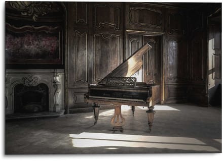 Alu-Dibond Piano - 50 x 70 - Geborsteld aluminium - REINDERS