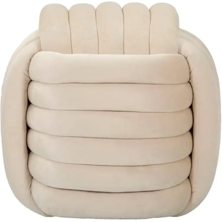 Kruk Softy Cream 45×45×45 cm
