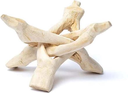 Cobra Stand Statief Klein Naturel --verpakking van 4 stuks - 10cm - 10cm