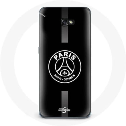 Coque - Maniacase - Samsung Galaxy A3 2017 - PSG logo Jordan - Souple - Noir noir