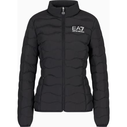 Ea7 Zwart Jas Met Logo