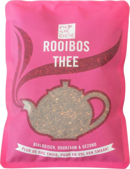 Into the Cycle Rooibosthee - Rooibos Thee Biologisch - Losse Thee - 100 Gram Zak NL-BIO-01