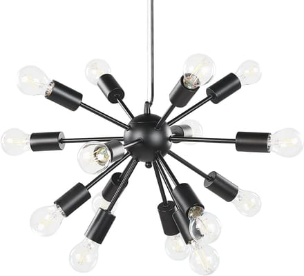 BALAGAS - Hanglamp - Zwart - IJzer