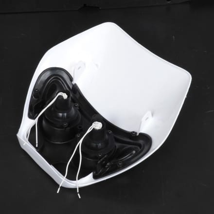 tnt auto koplamp plaat 16486 wit 2 horizon optics nieuw