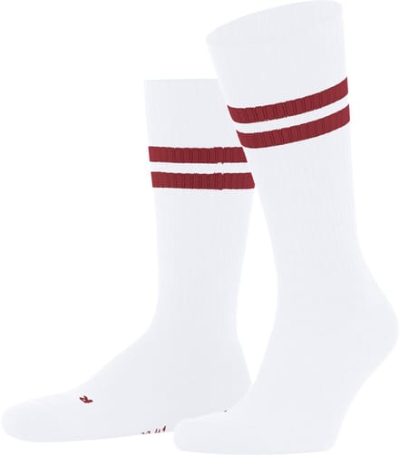 FALKE Dynamic gedessineerd katoen sokken unisex beige - maat 37-38