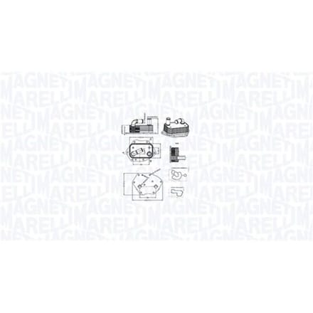 Oliefilterhuis MAGNETI MARELLI 350300002600