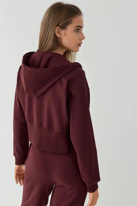 Hoodie met Rits
