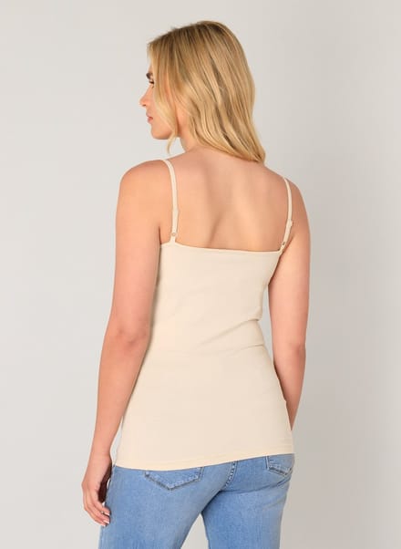BASE LEVEL Yoshji Top - Light Beige - maat 36