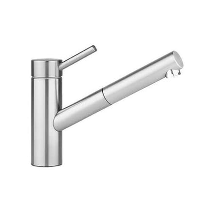 KWC Inox single lever sink mixer with pull-out spout 10.271.103.700FL