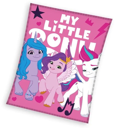 My Little Pony fleece plaid - 130 x 170 cm