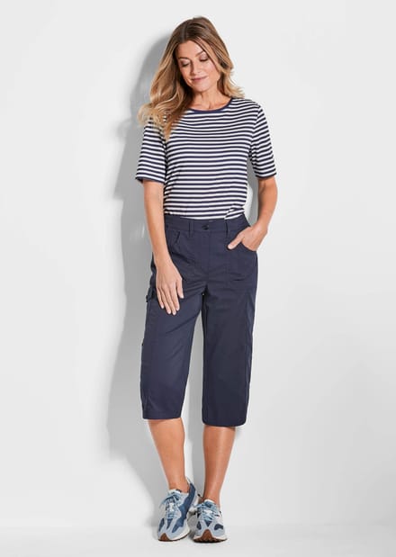 Goldner Capribroek Sportieve outdoorbroek, elastische tailleband