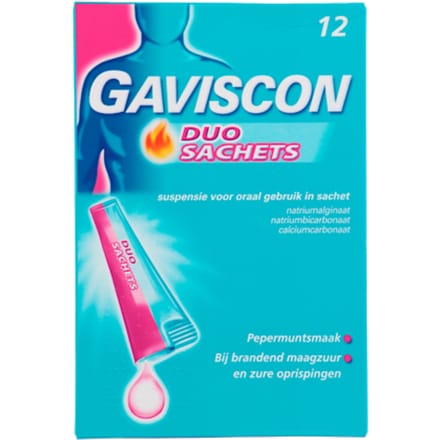 Gaviscon Duo Sachets - 1 x 12 sachets