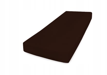 Jersey Hoeslaken met Elastiek 190x210/200x220cm - Bruin