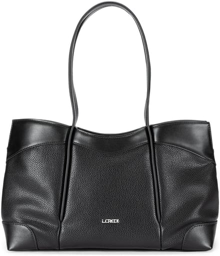 L.CREDI schoudertas Sigrid Shoulder Bag Black zwart