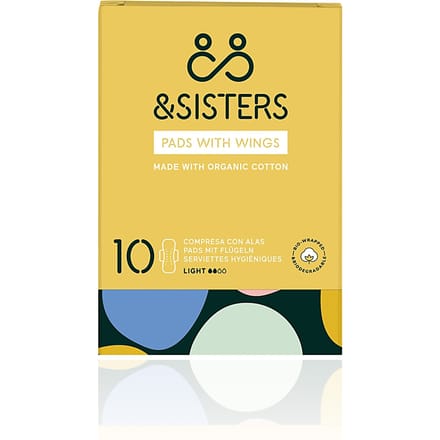 &Sisters Pads with wings - Light 10