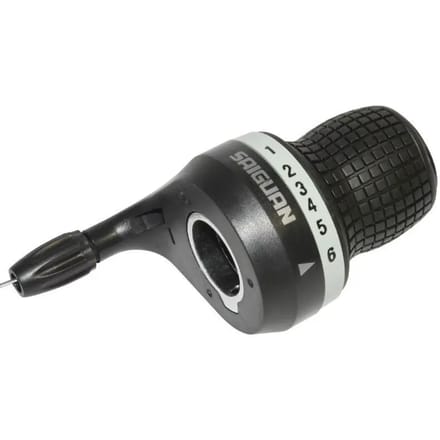 Bike shifter met draaigreep P2R Gripshift Indexe 6 V