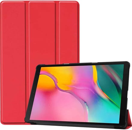 FONU Smart Folio Hoes Samsung Galaxy Tab A 10.1 inch 2019 - (T510 / T515) - Rood