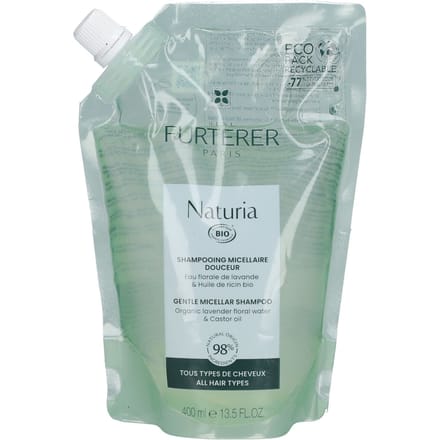 René Furterer Naturia Ultramilde Micellaire Shampoo | Alle haartypes Refill 400
