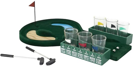 Drankspel/drinkspel - shotjes Mini Golf - bordspel - feestartikelen - cadeau - kantoor gadgets
