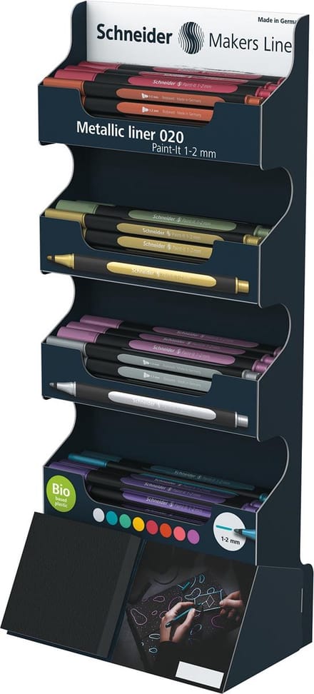 Metallic liner Schneider Paint-it 020 1-2mm 80st. display