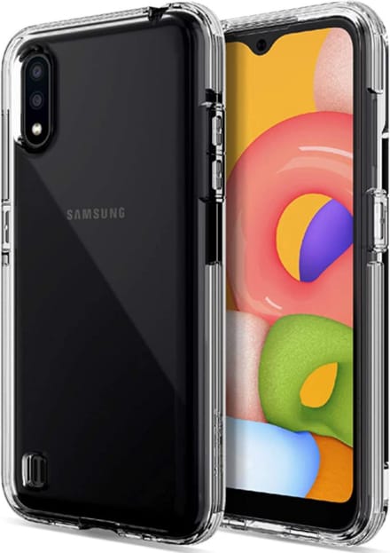 Hoesje geschikt voor Samsung Galaxy A21S - Backcover - Anti shock - Extra dun - Transparant