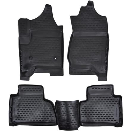 Tapis de sol - 3D Exclusif - Compatible Chevrolet Tahoe 2015-2020 - Caoutchouc - Toutes saisons