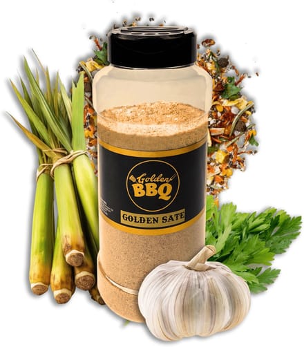 Golden BBQ - Golden Sate - BBQ Rub - Kruidenmix - Saté Marinade - 600 gram