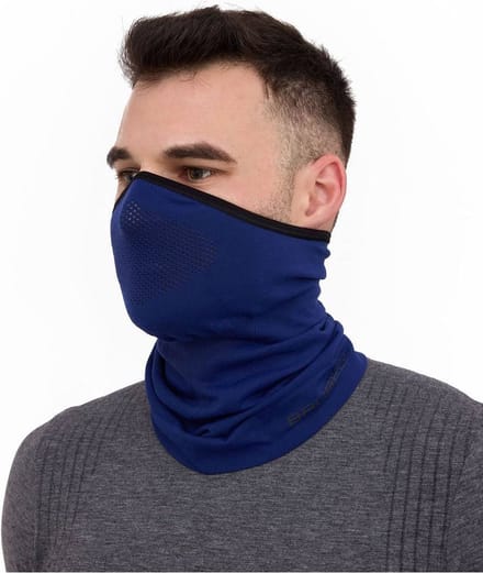 Brubeck Halve Bivakmuts / Half Balaclava – Seamless, Ademend & Ventilerend – Night Donkerblauw S/M – Unisex