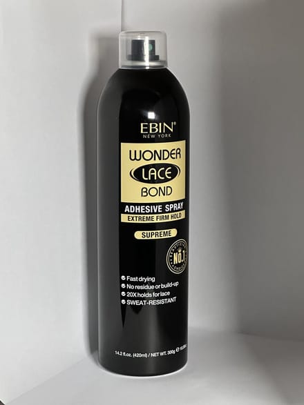 Ebin New York | Wonder Lace Bond Spray | Extreme Firm Hold | 420ml