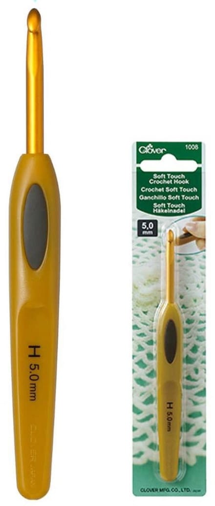 5mm Clover Soft Touch haaknaald