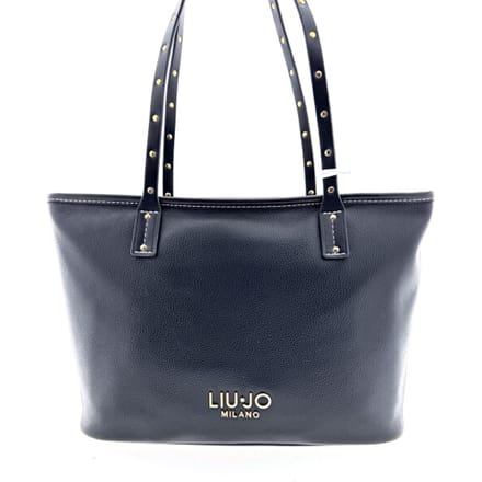 Liu Jo Evrim Dames Handtas/Schoudertas - PU - Zwart - One Size