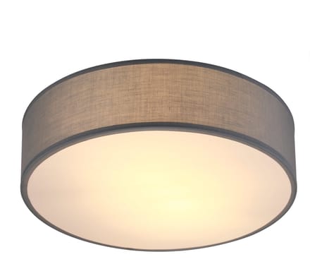 Monzana Plafondlamp - 40W Rond 38cm Fitting E27 - Grijs