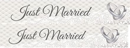 Just Married Afzetlint - 15 meter