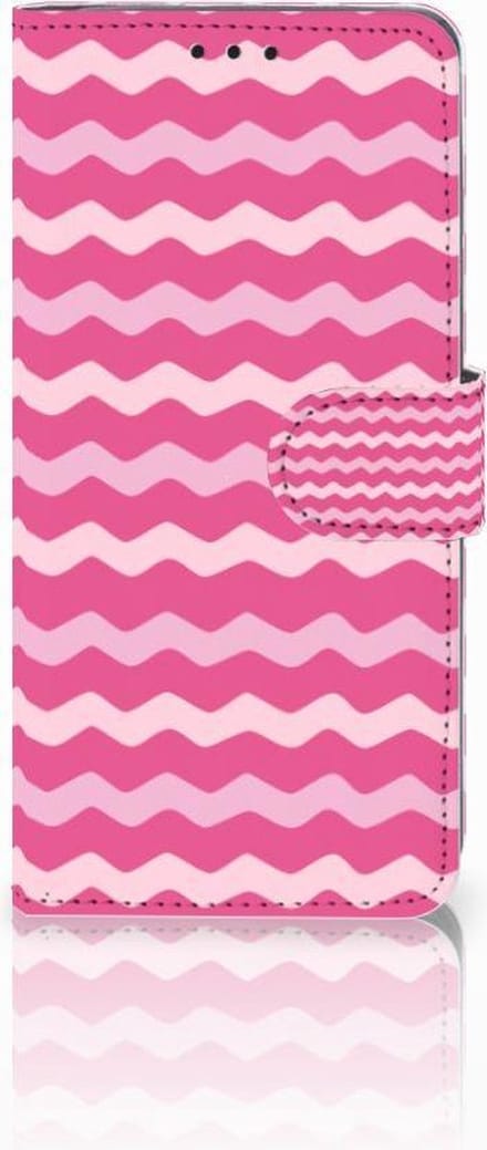 Huawei P30 Pro Telefoon Hoesje Waves Pink