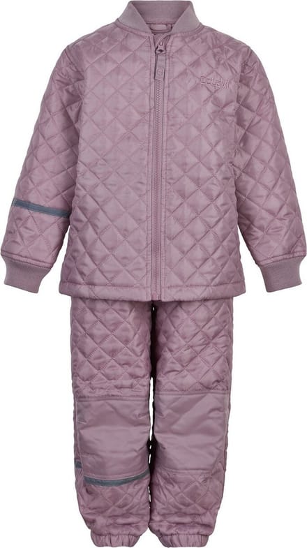 Celavi - Basic thermoset voor kinderen - Solid - Donkerblauwe Schaduw - maat 98cm